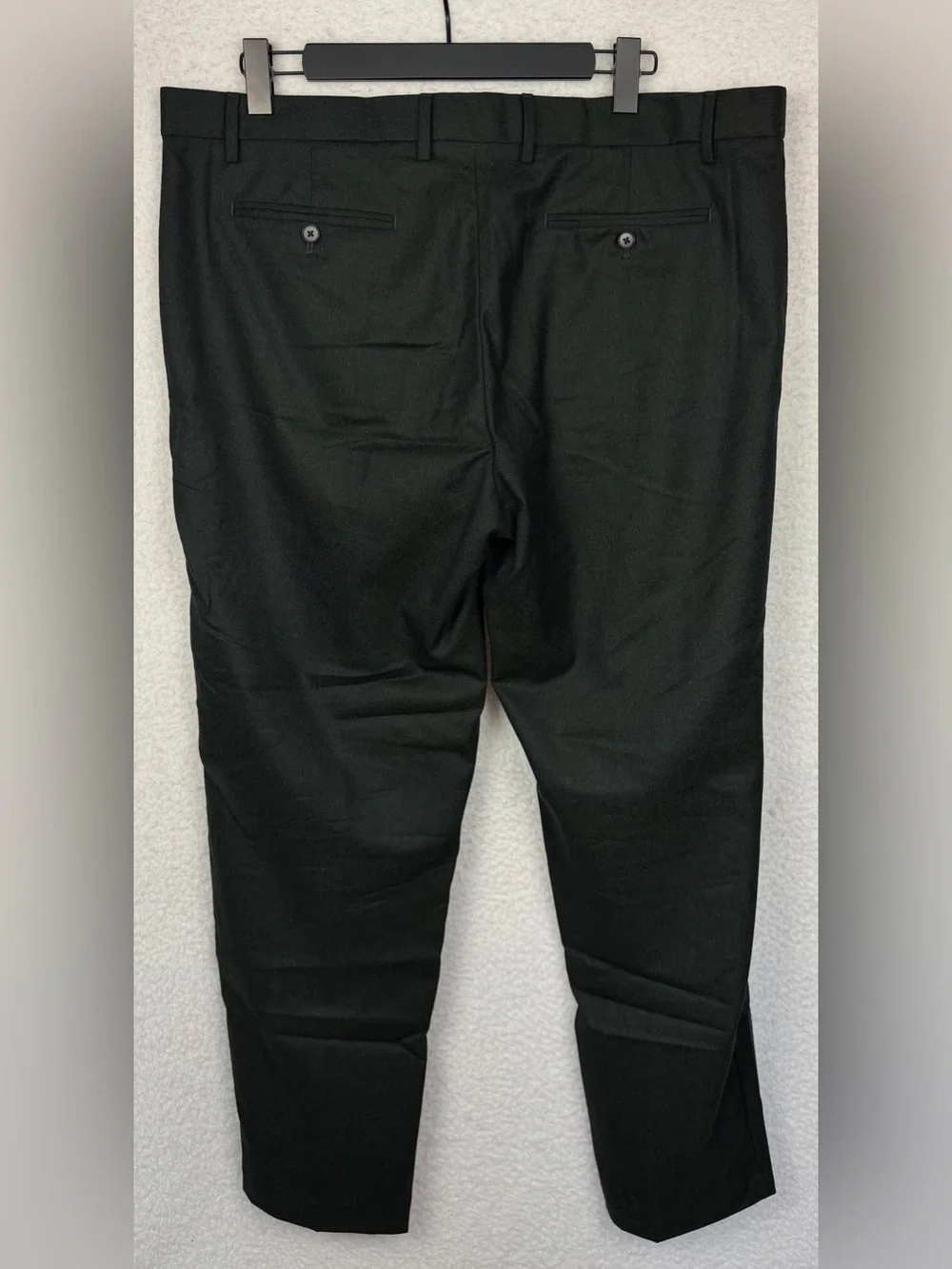 BANANA REPUBLIC • Vitale Barberis Canonico Flannel Tapered Dress Pants, 40x32